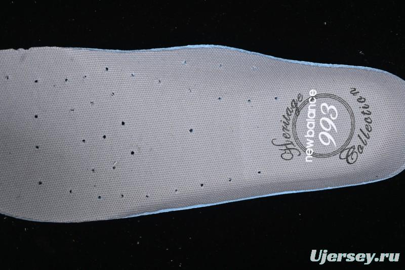 New Balance Made In USA M993 Series Classic Retro Casual Running Shoes - MR993BK