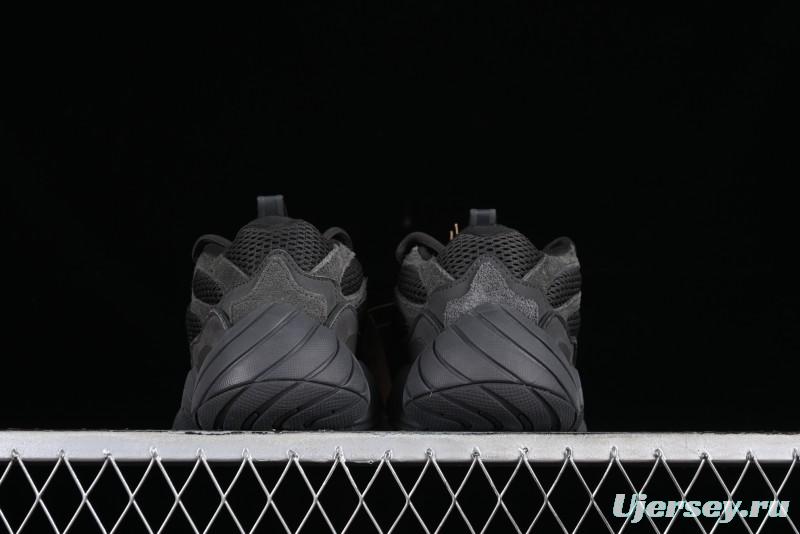 Adidas Yeezy 500 Black Casual Running Shoes - F36640