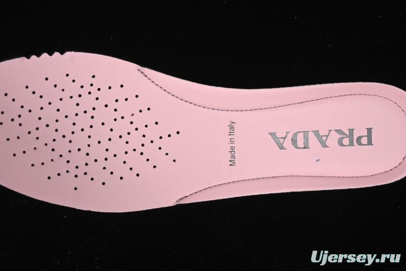 Prada Cloudbust Air Thunder Lifestyle Low-Top Sneakers with Anti-Slip and Wear-Resistant Design - 1E819L