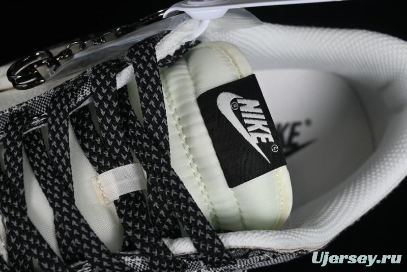 Nike SB Dunk Low Gucci Collaboration - Grey Pattern Anniversary High-End Custom Low-Top Casual Skate Shoes - BB9676-311