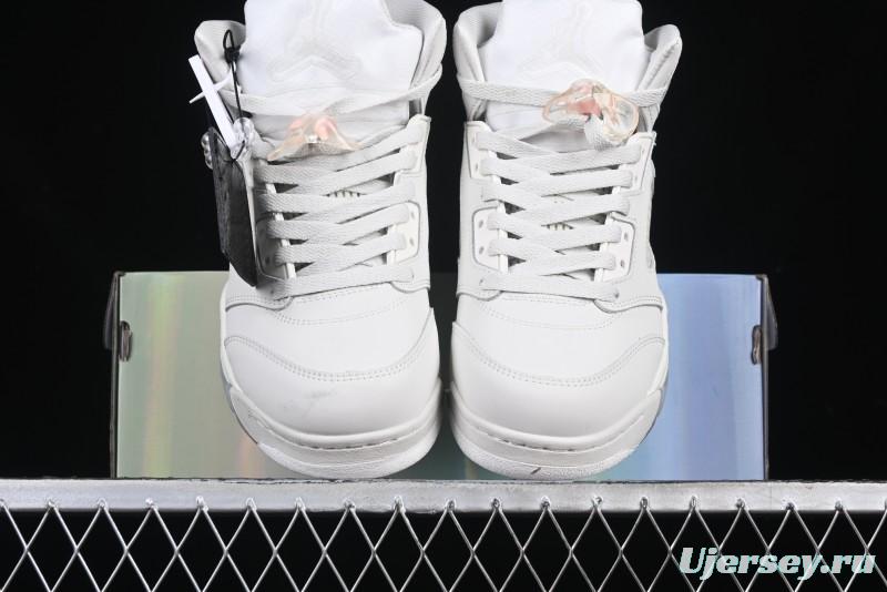 Nike Air Jordan 5 Retro Light Orewood Brown Snake Year Limited Basketball Shoes - HF3183-001