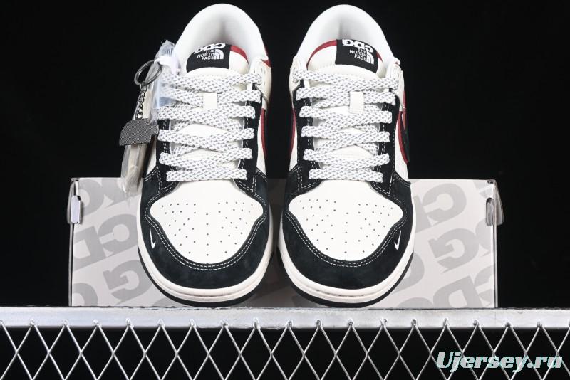 Nike SB Dunk Low The North Face Collaboration Anniversary Edition Custom Sneakers - DM6868-043
