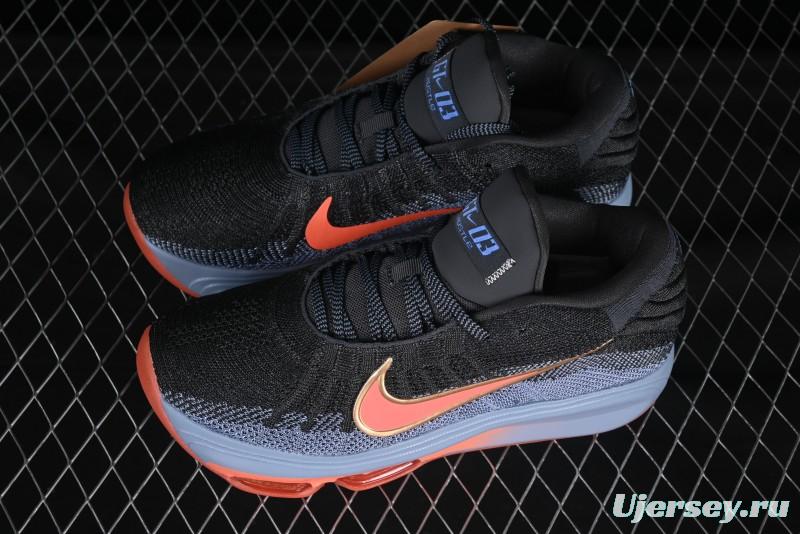 Nike Air Zoom G.T. Hustle 3 Basketball Shoes with Responsive Cushioning and Breathable Design - FV5952-001