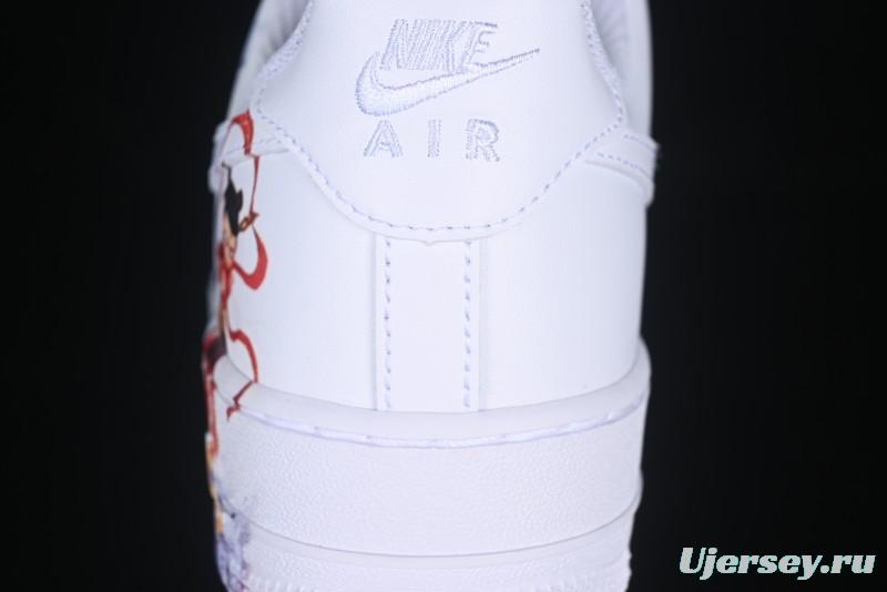 Nike Air Force 1 '07 Low Casual Sneakers with Built-in Full-Length Air Cushion - DD8959-100