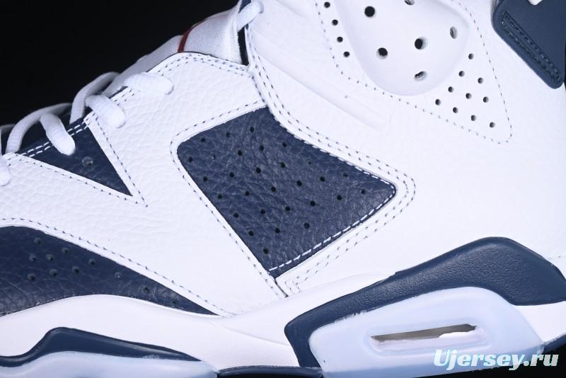 Nike Air Jordan 6 Retro "Olympic" Basketball Shoes - CT8529-164