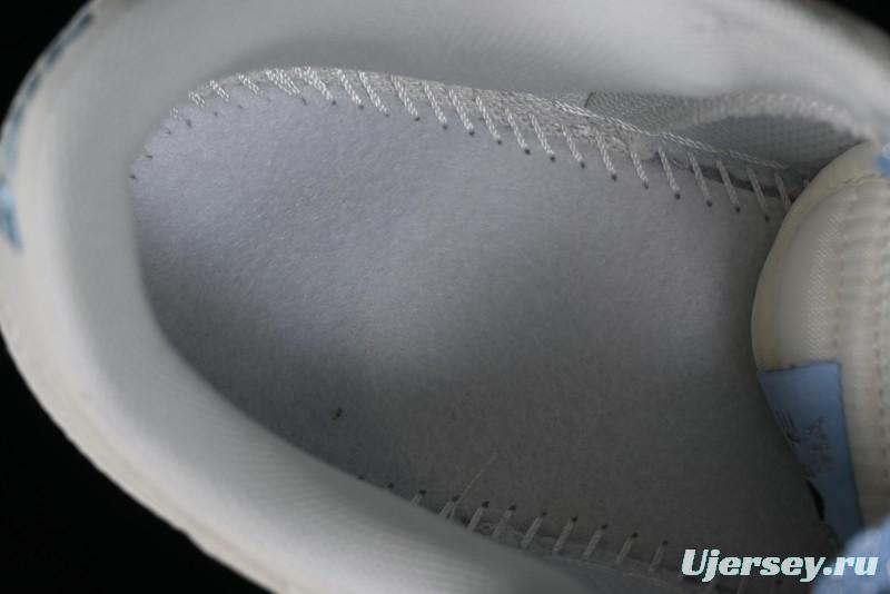 Nike SB Dunk Low BAPE Collaboration - Off-White Mini Blue Swoosh Anniversary High-End Custom Low-Top Casual Sneakers - XD6188-027