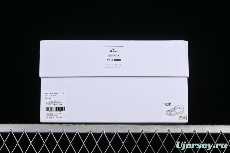 Wayne Original Sole Leather Low Sneaker with Melted Ice Cream Outsole - W.E5