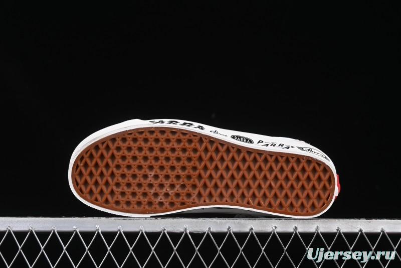 Vans Parra x Otw By Vans Low-Top Casual Skate Shoes with Surrealist Pop Art Design - VN0A3WKT4QA