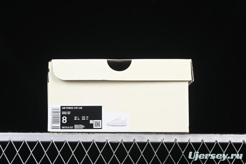 Nike Air Force 1 '07 Low Casual Sneakers with Full-Length Air Cushion - BB7518-027