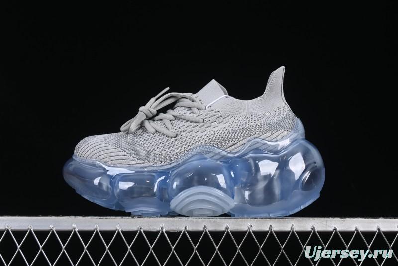 Grounds Big Bubble Heightening Thick Sole Sneakers - AJE5