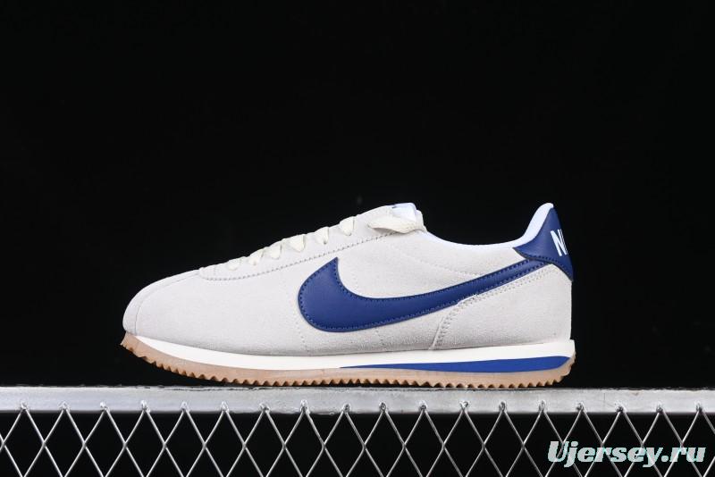 Nike Classic Cortez Leather Retro Running Shoes - FQ8108-110