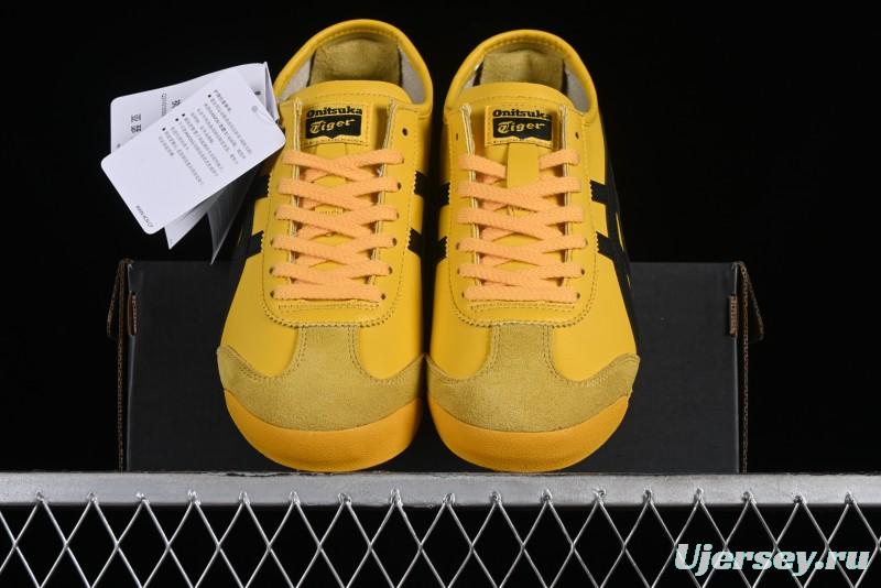 Onitsuka Tiger Mexico 66 Low-Top Leather Casual Running Shoes - DL408-0490