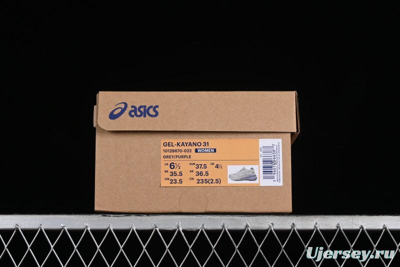 Asics Gel-Kayano 31 Running Shoes with Enhanced Cushioning and Breathable Design - 1012B670-022