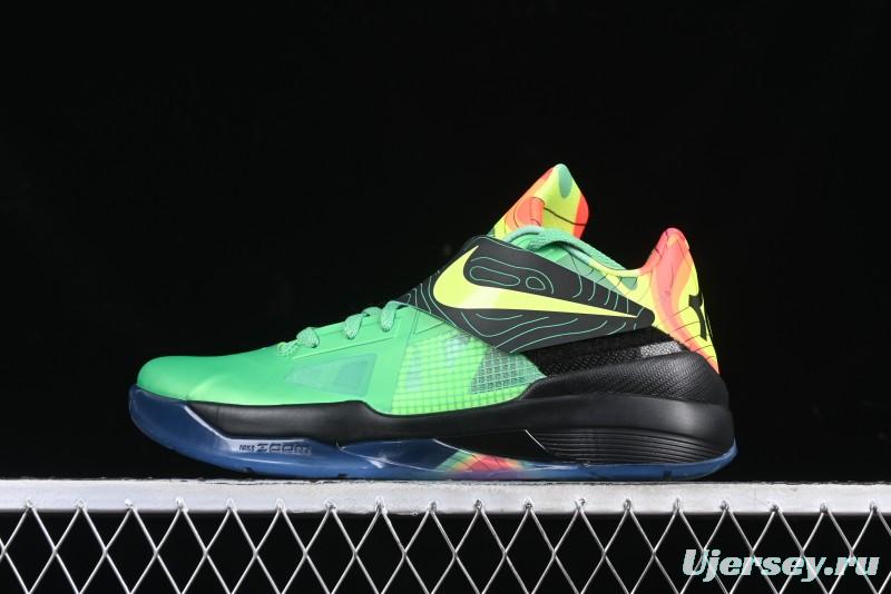 Nike KD 4 Weatherman All Star Basketball Shoes with Zoom Air Cushion and Adaptive Fit System - FN6247-300