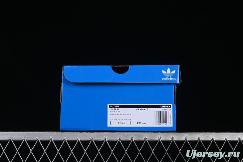 Adidas Originals SL 72 RS Retro Running Shoes with Ecotex Tongue and EVA Midsole - JH8654