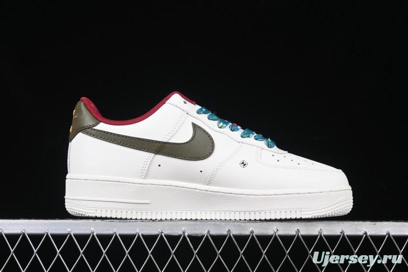 Nike Air Force 1 '07 Low Custom Christmas Party Casual Sneakers - DM0970-132