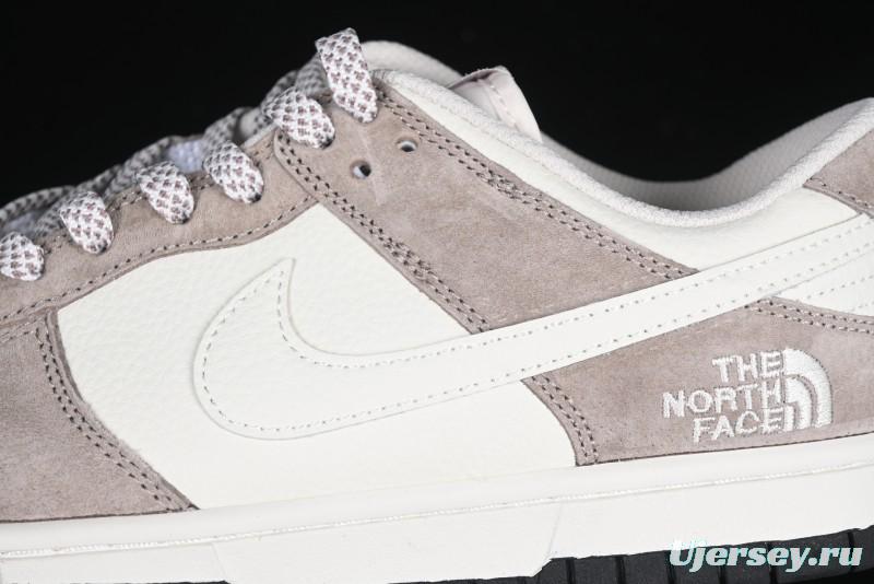 Nike SB Dunk Low The North Face Collaboration Anniversary High-End Custom Low-Top Casual Skate Shoes - DJ2024-063