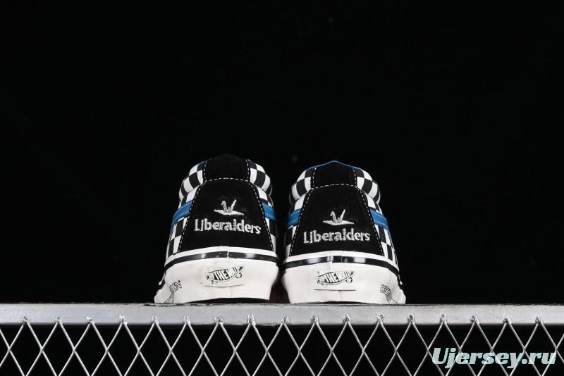 Vans SK8-Mid x Liberaiders Origami Checkerboard Mid-Top Casual Skate Shoes - VN0A3TKNQXH