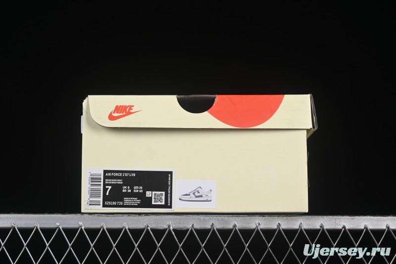 Nike Air Force 1 '07 Low Stussy Collaboration Beige Grey Casual Sneakers - XZ6188-726