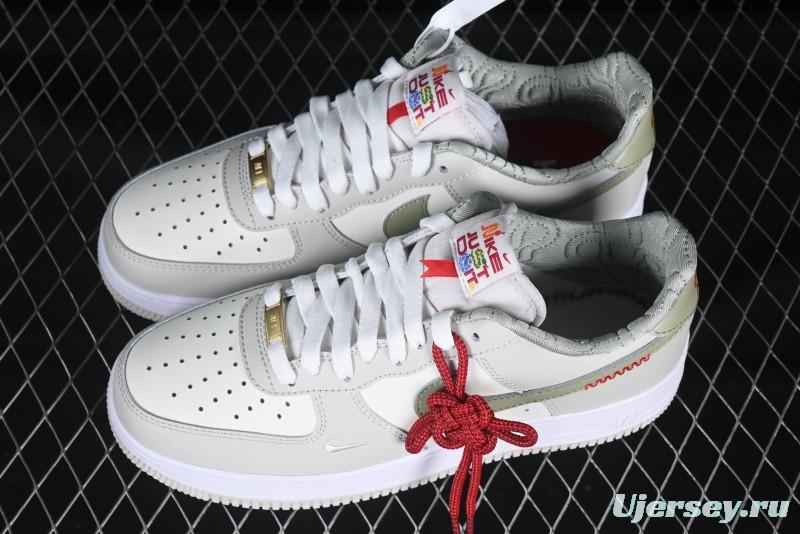 Nike Air Force 1 '07 Low Casual Sneakers with Full-Length Air Cushion - HV6000-131