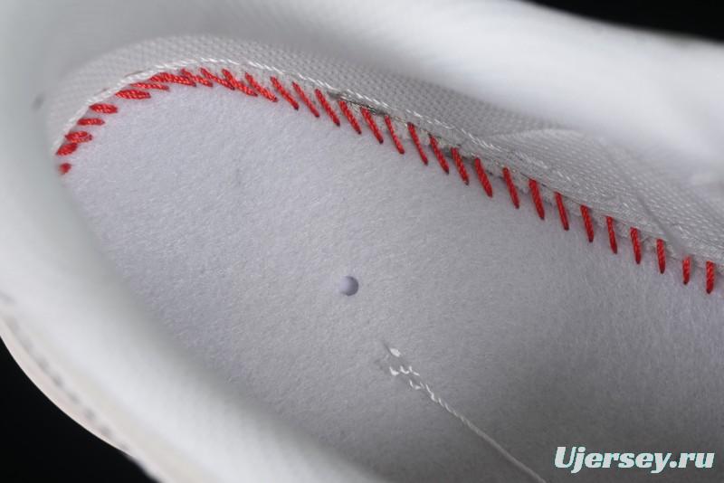 Nike Air Force 1 '07 Low Stussy Collaboration Grey Swoosh Casual Sneakers - HH7518-063