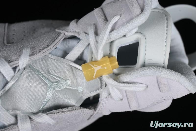 Nike Air Jordan 6 Retro Paris Olympics Sneakers with Metallic Gold Accents - DQ4914-074