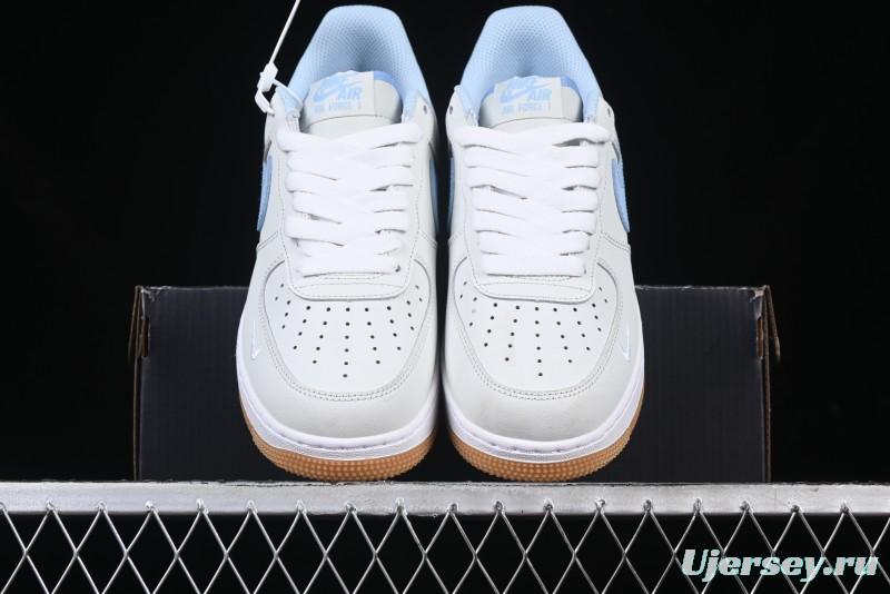 Nike Air Force 1 '07 Low Light Blue Casual Sneakers - 315122-102