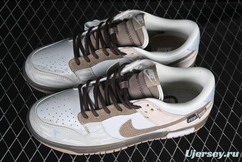 Nike Dunk Low Panda Prank Pioneer Project Jupiter Black Grey Low Top Casual Sneakers - HQ1175-240