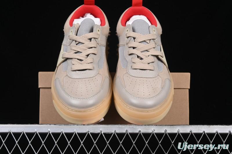 Christian Louboutin Funnyto Flat Comfortable Fashion Low Top Sneakers in Taupe - X.D4