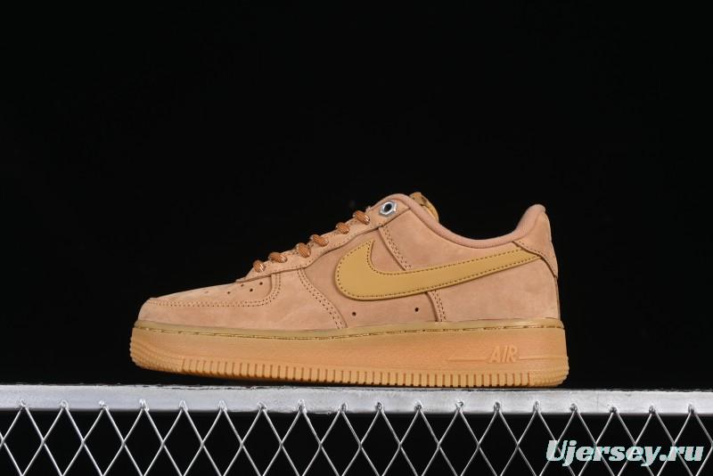 Nike Air Force 1 '07 WB Low-Top Sneakers with Full-Length Hexagonal Air Cushion - CJ9179-200