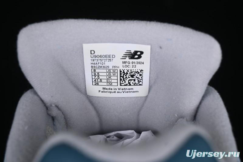 New Balance 9060 Retro Casual Running Shoes with ABZORB Cushioning Technology - U9060EED