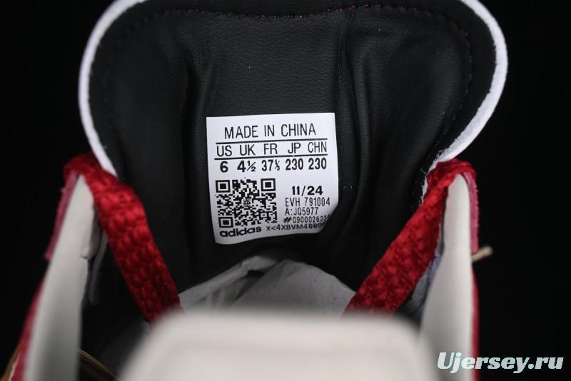 Adidas Originals Gazelle Bold JQ5977 Snake Year Limited Edition Low-Top Sneakers with Anti-Slip and Wear-Resistant Thick Sole