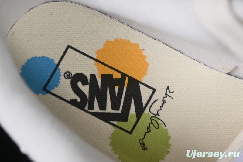 Vans Knu Skool Pearl White Chunky Sneakers with D-Ring Lacing System - VN000D22QC5