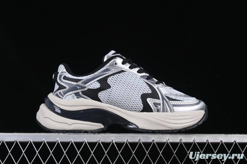 New York Yankees MLB Bigball Chunky Curve Thick-Sole Casual Running Shoes - 3ARNSPL4N50SIS