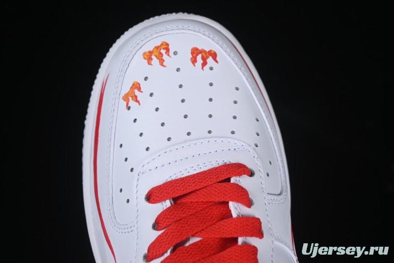 Nike Air Force 1 '07 Low Casual Sneakers with Built-in Full-Length Air Cushion - CW2288-111