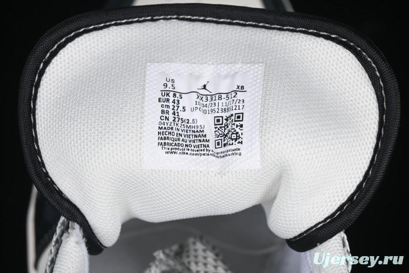 Nike Air Jordan 1 Low AJ1 The North Face Collaboration - Grey Black Toe Retro Basketball Shoes - XX3318-512