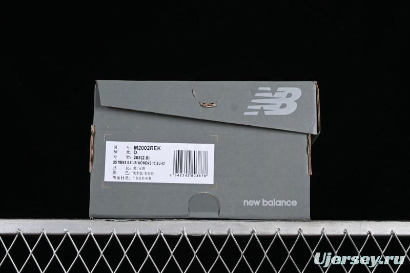 New Balance 2002 Series Retro Casual Running Shoes with Upgraded N-ERGY Cushioning - M2002REK