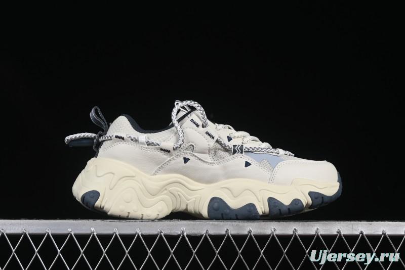 Fila Fusion Retro Mars Running Shoes with Lace-Up Design and Cushioned Sole - F12W432101FSH