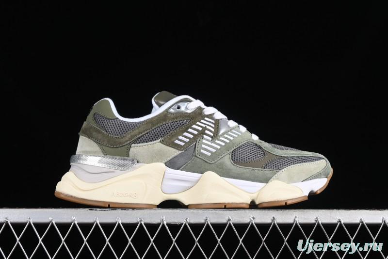 Joe Freshgoods x New Balance 9060 Retro Running Sneakers with ABZORB Cushioning - U9060FOC
