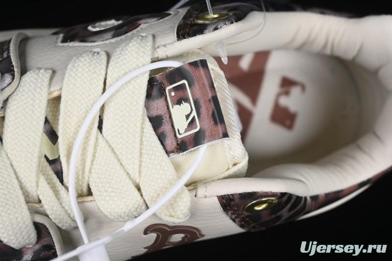 New York Yankees Chunky Liner Lux Leopard Thick Sole Casual Running Shoes - 3ASXCLE4N43BGS