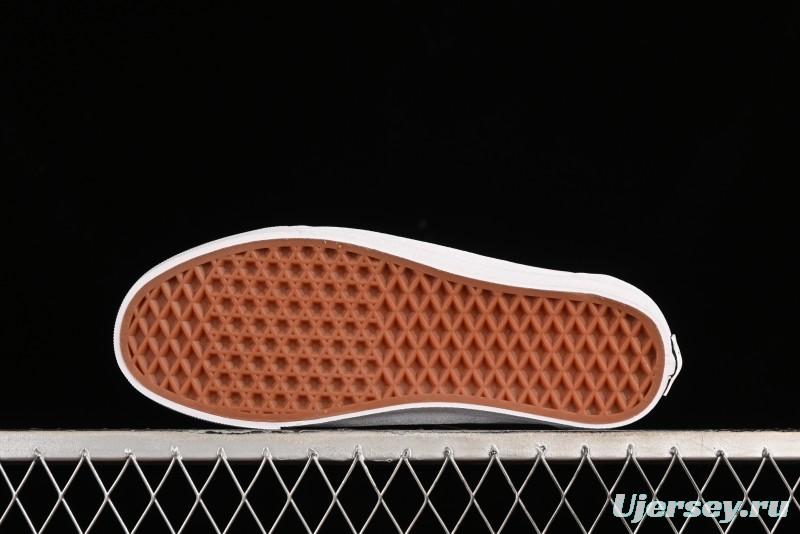 Vans Sk8-Mid Reissue 83 High-End Blue Suede Retro Skate Shoes - VN000CQDDWR