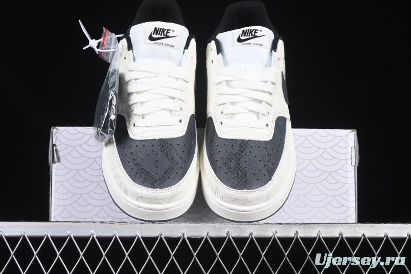 Nike Court Vision Lo 2025 Year of the Snake Theme Campus Casual Sneakers - CD5463-100