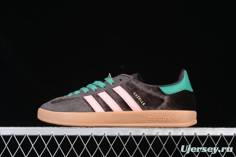 Adidas Originals Gazelle Indoor JI2714 Retro Casual Slip-Resistant Low-Top Sneakers