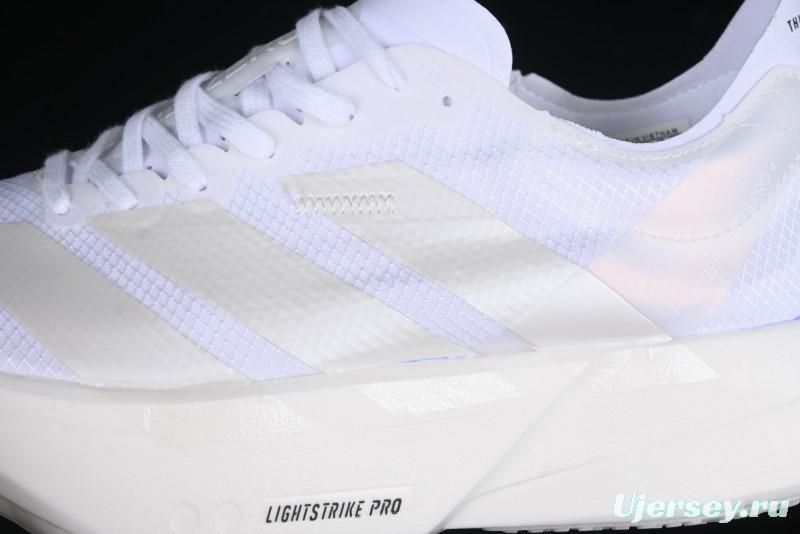 Adidas Adizero Adios 4 M Running Shoes Lightweight Breathable Low-Top - JR6355