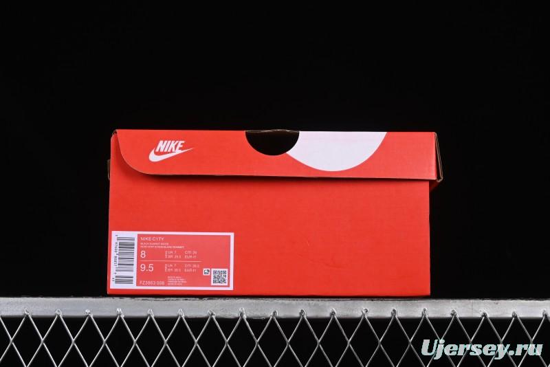 Nike C1TY Street Casual Sneakers with Classic Black Design - FZ3863-006