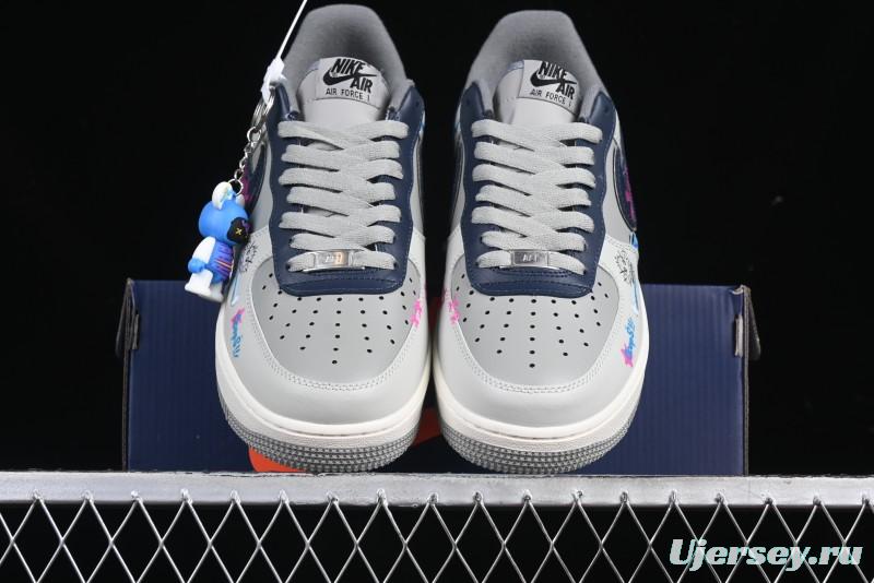 Nike Air Force 1 '07 Low "Jinkesi" League of Legends Series Jinx Custom Low-Top Casual Sneakers for Autumn Winter - XL2321-222