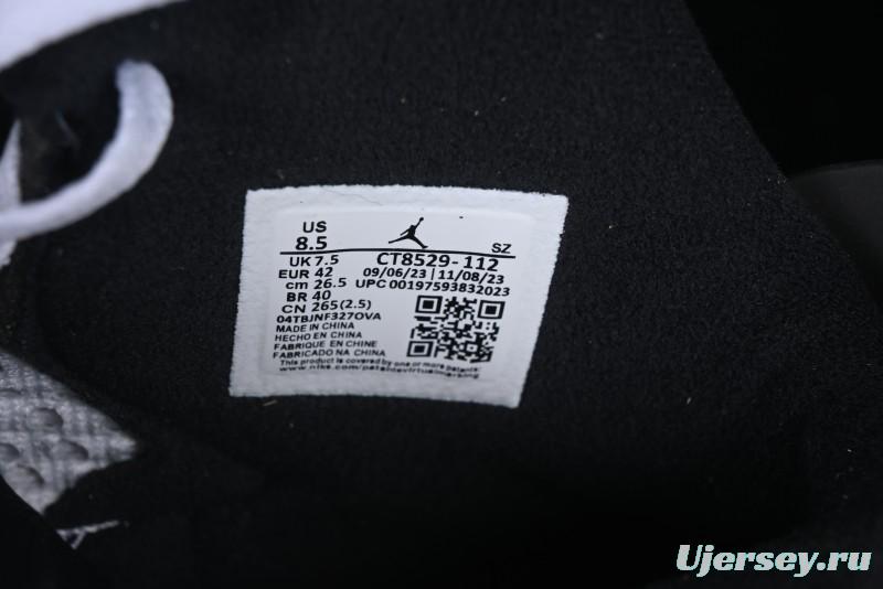 Nike Air Jordan 6 Retro White And Black Basketball Shoes - CT8529-112