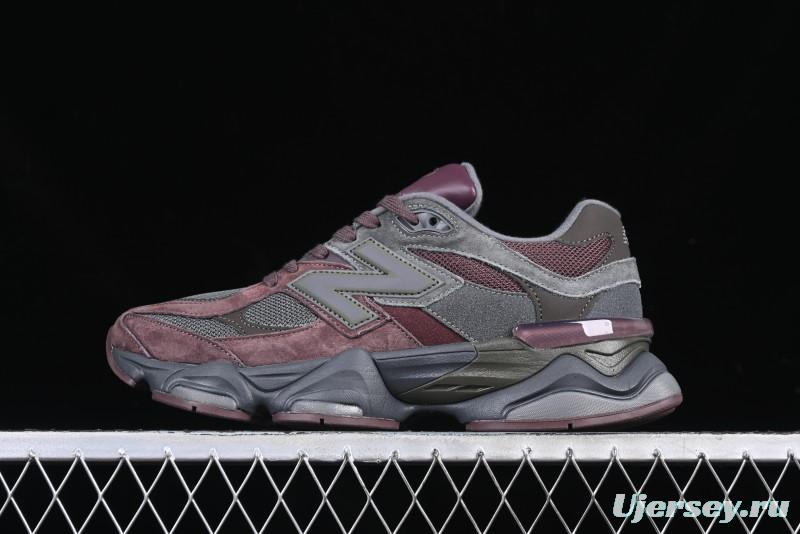 New Balance 9060 Retro Casual Running Sneakers with ABZORB Cushioning Technology - U9060BCG