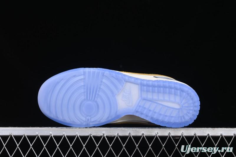 Nike SB Dunk Low Year of the Snake Limited Edition - Gold Snake Anniversary Custom Low-Top Casual Sneakers - XX3168-116