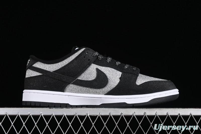 Nike SB Dunk Low Black Starry Sky Anniversary Custom Low-Top Casual Skate Shoes - LW1818-101